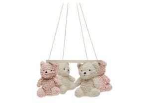 Jollein Baby Mobiel Teddy Bear - Wild Rose Naturel 8717329388772 -2