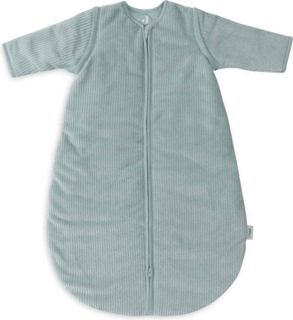 Jollein Baby Slaapzak met afritsbare Mouw 90 cm Rib Sea Green 8717329384521