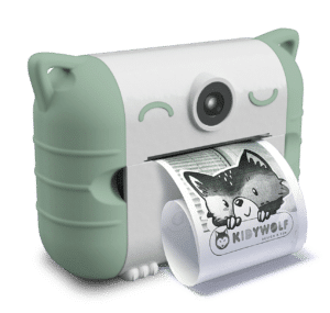 Kidywolf Kidyprint Kindercamera met thermische printer Mint Groen 5407009181221
