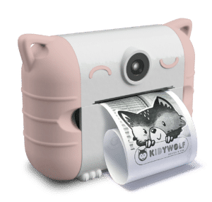 Kidywolf Kidyprint Kindercamera met thermische printer Roze 5407009181238