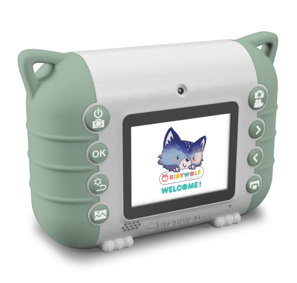 Kidywolf Kidyprint Kindercamera met thermische printer Mint Groen 5407009181221