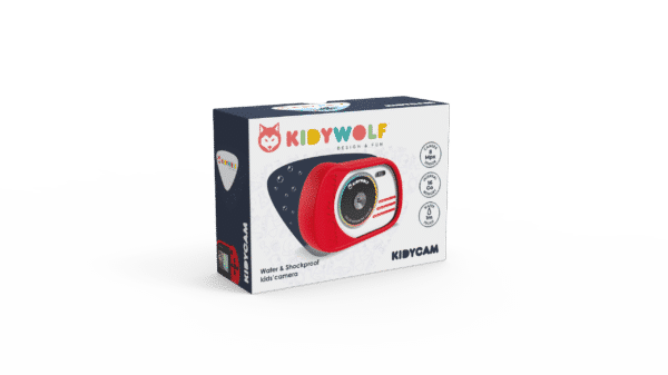 Kidywolf Kidycam Digitale Camera Rood 5407009180415