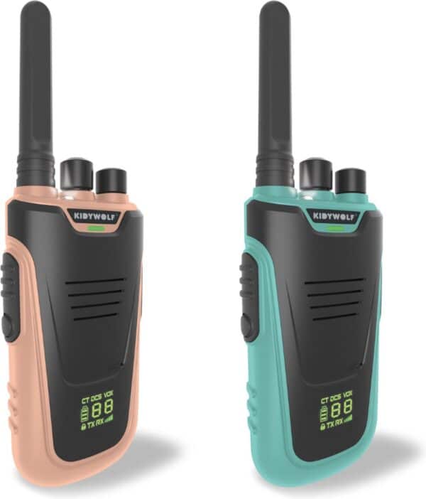 Kidywolf Kidytalk Walkie Talkie Roze Cyaan 5407009181597