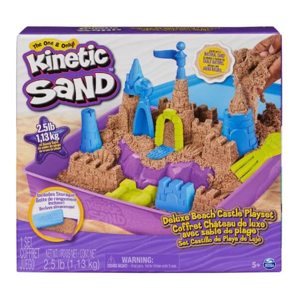 Kinetic Sand Deluxe Beach Castle Playset 0778988491119 (3)