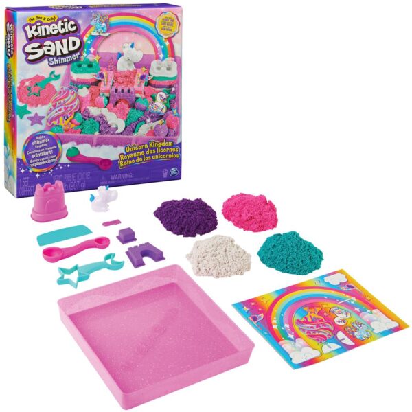 Kinetic Sand Kinetisch Zand Unicorn Kingdom Set 0778988407301