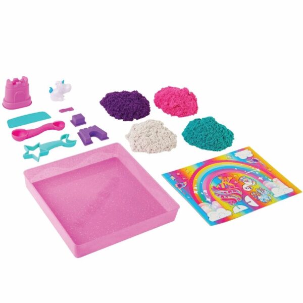 Kinetic Sand Kinetisch Zand Unicorn Kingdom Set 0778988407301