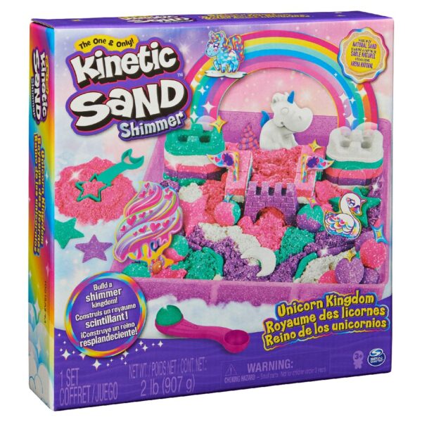 Kinetic Sand Kinetisch Zand Unicorn Kingdom Set 0778988407301