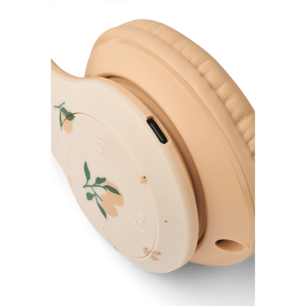 Liewood Koptelefoon Quinn Draadloos Peach Sea Shell 5715493451622 - LW19891_1232 (1)