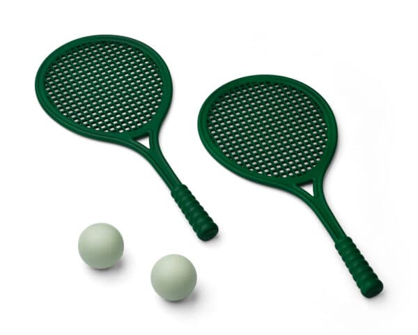 Liewood Tennis Set Monica - Garden Green - Monica Tennis Set_1262_Garden green_Dusty mint_1-23 (4)