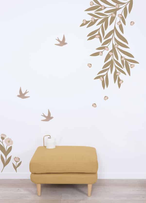 Lilipinso Eleonore Muursticker XL Branches and Swallows 3700412478066