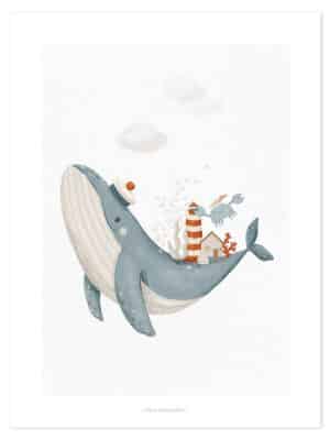 Lilipinso Lotan Poster The Whale 3700412477175