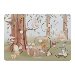 Little Dutch Forest Friends Geluidenpuzzel 8713291772403