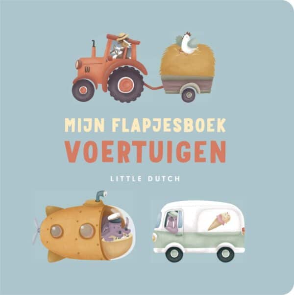 Little Dutch Mijn Flapjesboek Voertuigen 9789056479466 (1)