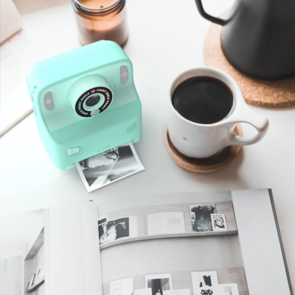 MOB Kindercamera Pixiprint Click and Print Turquoise 3701613300736