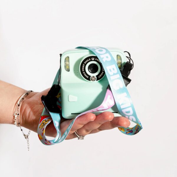 MOB Kindercamera Pixiprint Click and Print Turquoise en Roze bij Grasonderjevoeten (1)