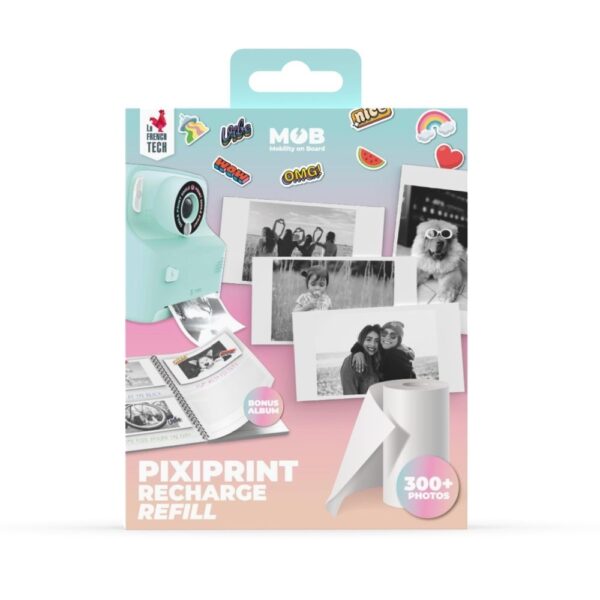 MOB Kindercamera Pixiprint Creative Kit Navul Set 3701613300811