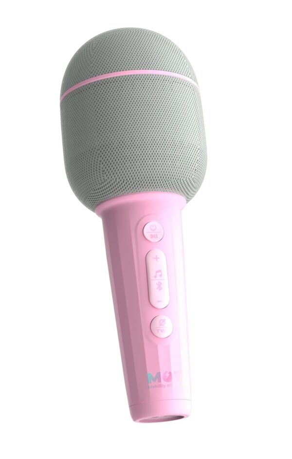 MOB Microfoon Karaoke Groovy Roze 3701613300729