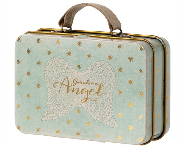 Maileg Angel Mouse in Suitcase 5707304124092