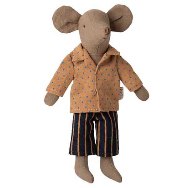 Maileg Dad Mouse Kleertjes Shirt and Striped Pants 5707304143703 (1)