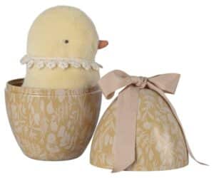 Maileg Knuffel Kuiken Easter Egg with Chicken 5707304143086