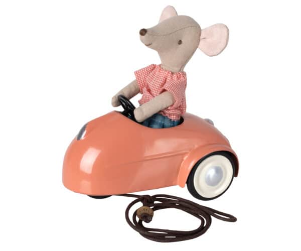 Maileg Mouse Car - Coral 11-3108-03 (1)