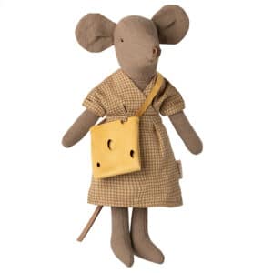 Maileg Mum Mouse Light Brown 5707304142423