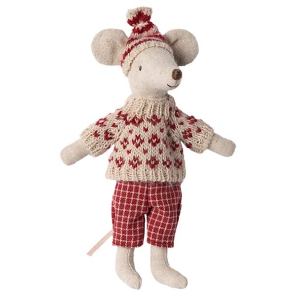 Maileg Winter Mouse Mum Mouse Ski Set 5707304140788