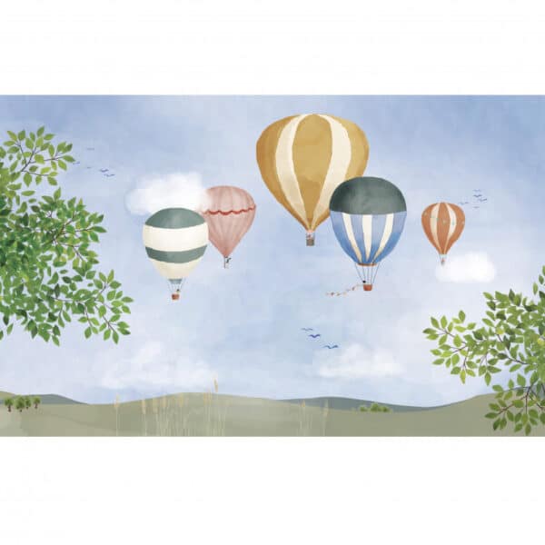 Mimi'lou Behang Panorama Hot Air Balloons XL 3700792697668 (3)