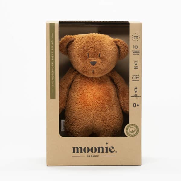 Moonie Slaapknuffel Beer Humming Beer Caramel Natur 2.0 5903943986446