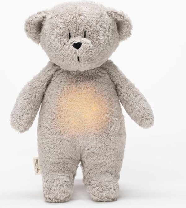 Moonie Slaapknuffel Humming Bear Grey Natur 5903943986224