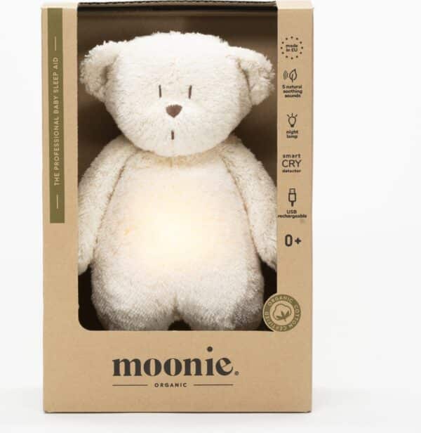 Moonie Slaapknuffel Humming Bear Polar Natur 5903943986200