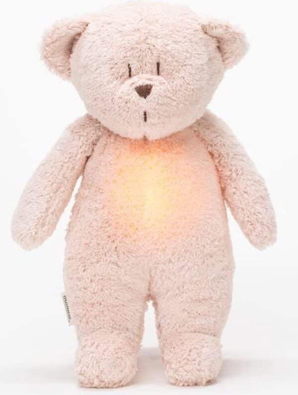 Moonie Slaapknuffel Humming Bear Rose Natur 5903943986217