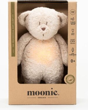 Moonie Slaapknuffel Humming Bear Sand Natur 5903943986194