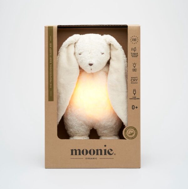 Moonie Slaapknuffel Humming Bunny Polar Natur 5903943986293