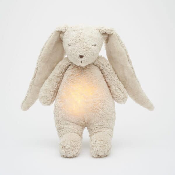 Moonie Slaapknuffel Humming Bunny Sand Natur 5903943986279