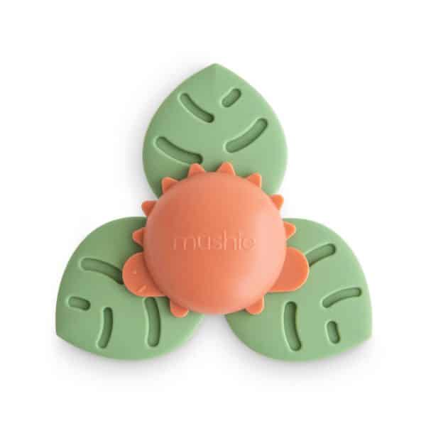 Mushie Babyspeeltje Spinner met Zuignap Dino 0840355800876