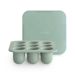 Mushie Fresh Food Feeder Tray Diepvries Bewaarbakjes Baby Voedsel Cambridge Blue 0840355801231