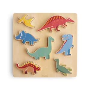 Mushie Houten Puzzel Dino 0840355800999