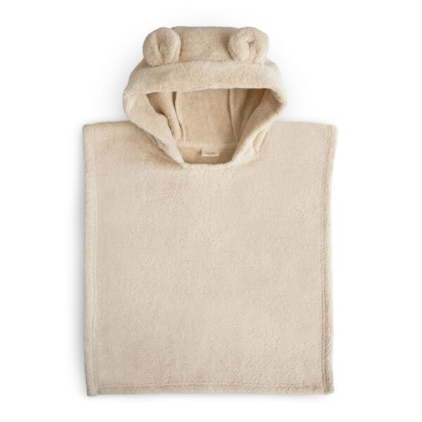 Mushie Poncho Handdoek Beer Fog 1-3 jaar