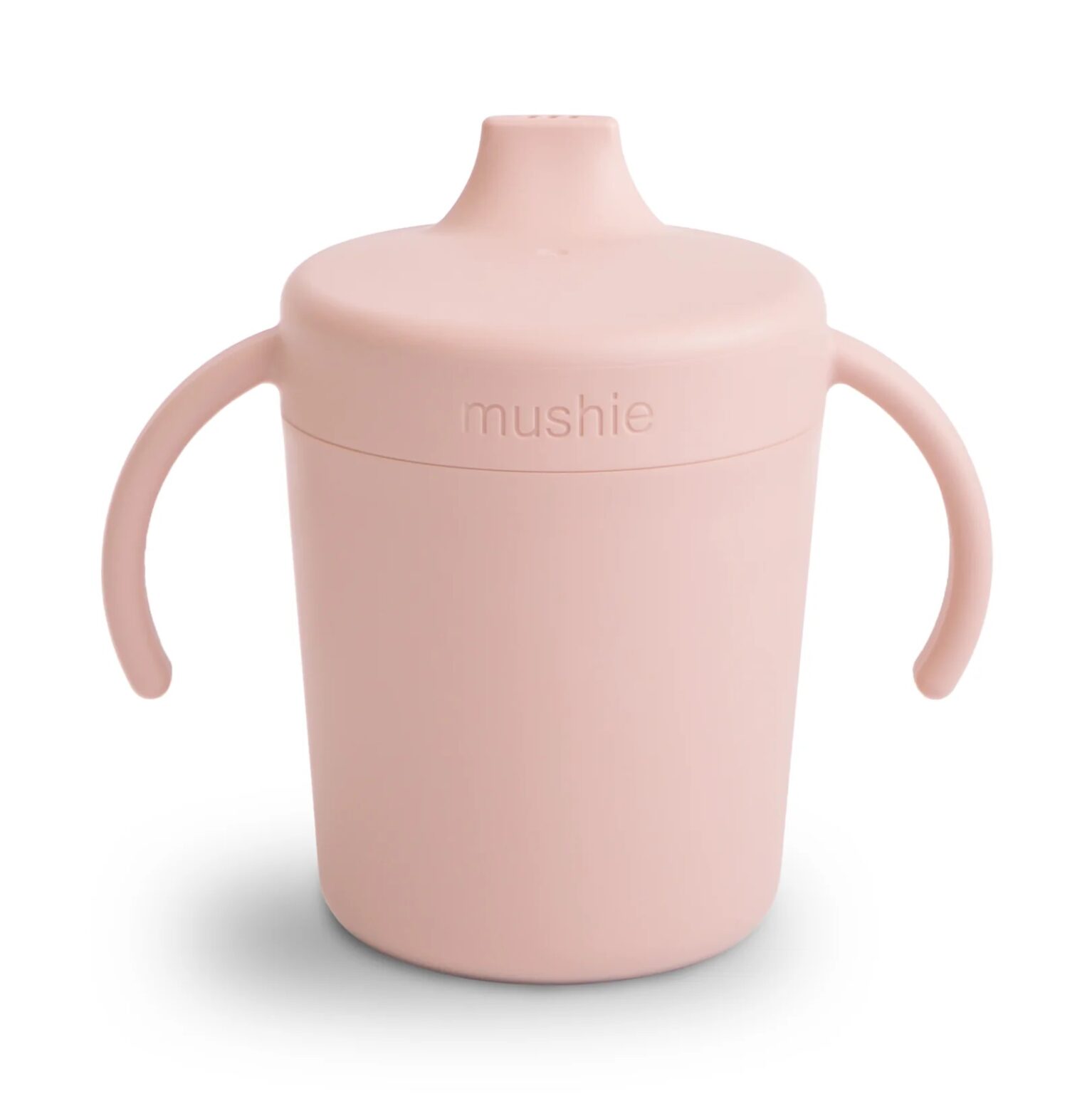 Mushie Trainer Drinkbeker - Blush - Grasonderjevoeten.nl