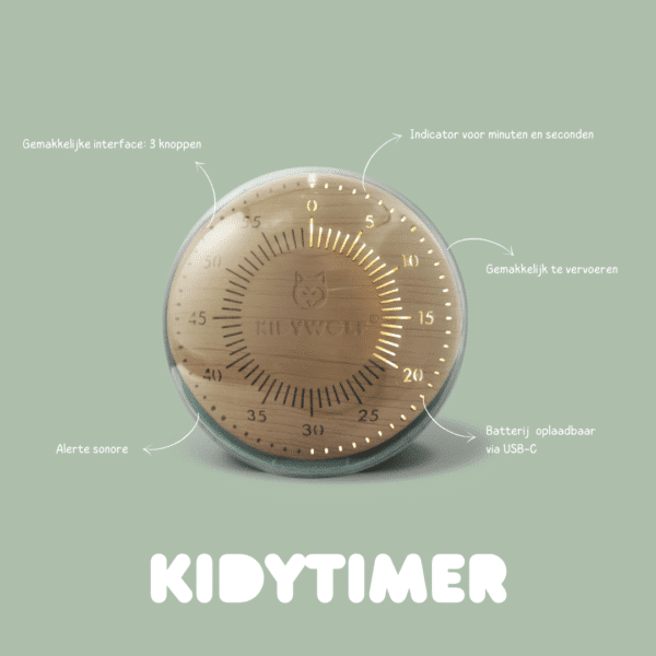 Kidywolf KidyTimer Educatieve Timer 5407009180699
