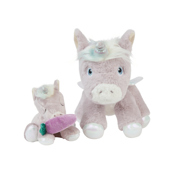 Olli Ella Dinkum Unicorn Baby Glitter Lilac 9353515044696 (1)