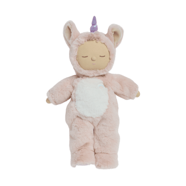 Olli Ella Pop Cozy Dinkum Unicorn Sugarpie Pink 9353515044641