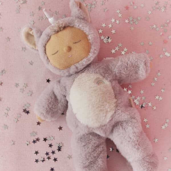 Olli Ella Pop Cozy Dinkum Unicorn Sweetpea Lilac 9353515044658