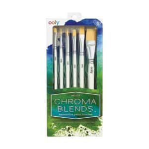 Ooly Kwasten Chroma Blends Watercolor Paint Brush Set 810078031437 - 02126-025 (1)