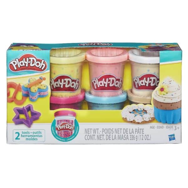 Play-Doh Klei Confetti 6-pack 5010993556458 (1)