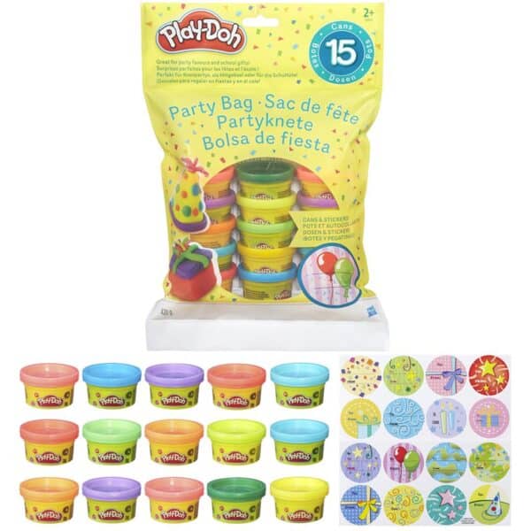 Play-Doh Klei Party Bag 15-pack Uitdeelcadeautjes 5010994913458 (2)