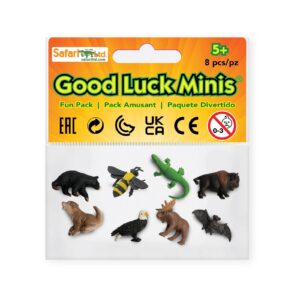 Safari Mini's Good Luck Set - Wild America 095866349905