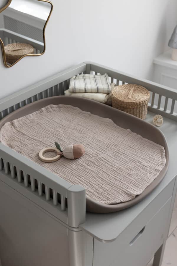 Sebra Aankleedkussen Doeken Muslin Set van 2 Jetty Beige 5704680070203 - 101030013 (1)