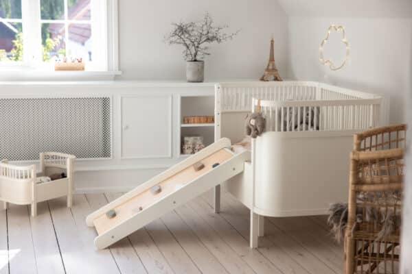 Sebra Poppenbed incl. Matrasje Classice White 5704680070210